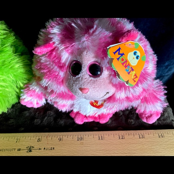 Monstaz Stuffed Animals ROXY + MAXINE | Plush Stuffed Monster Toy | No Sound - Picture 9 of 14